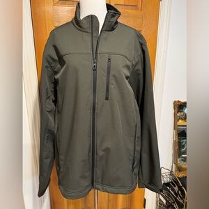 Hawke & Co Olive Green Lightweight Softshell Jacket